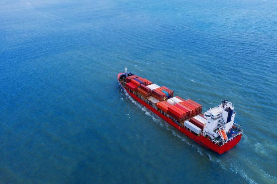 navegação no Mar Vermelho